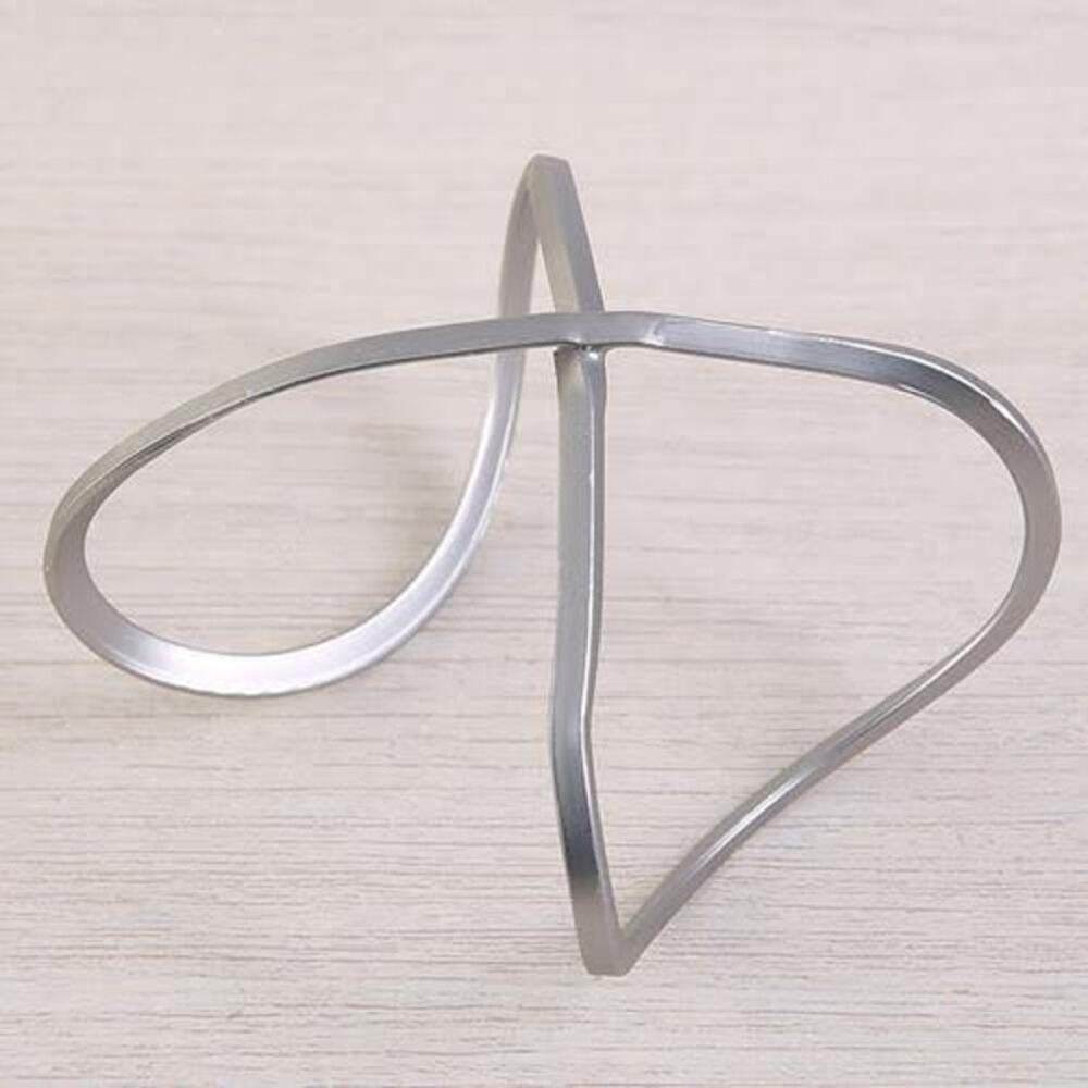 Silver Cuff Bracelet | Infinity